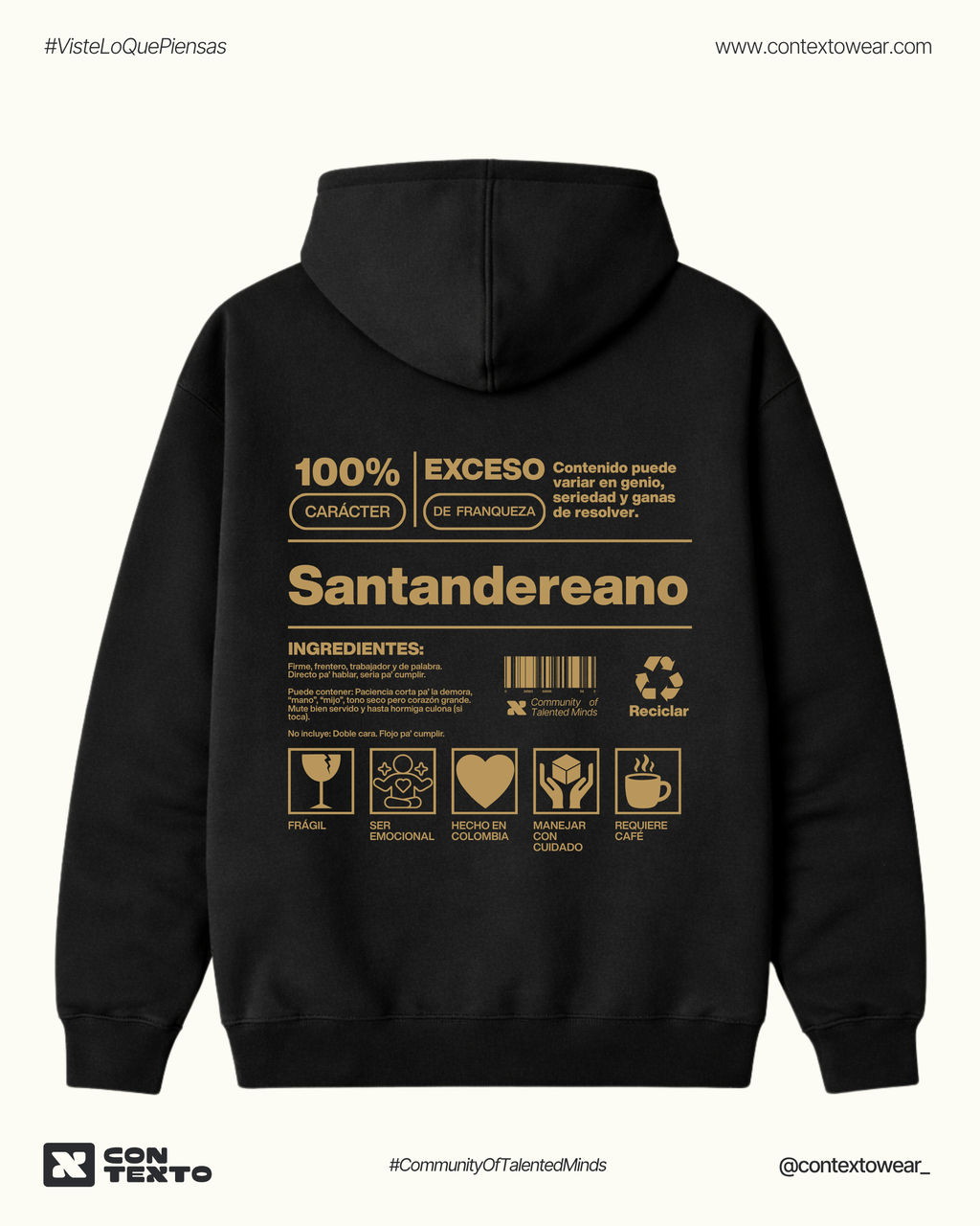 Hoodie Santandereano