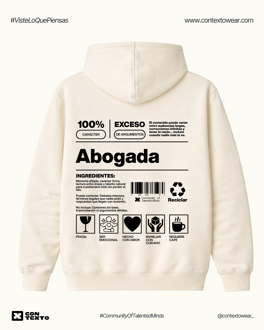 Hoodie Abogada
