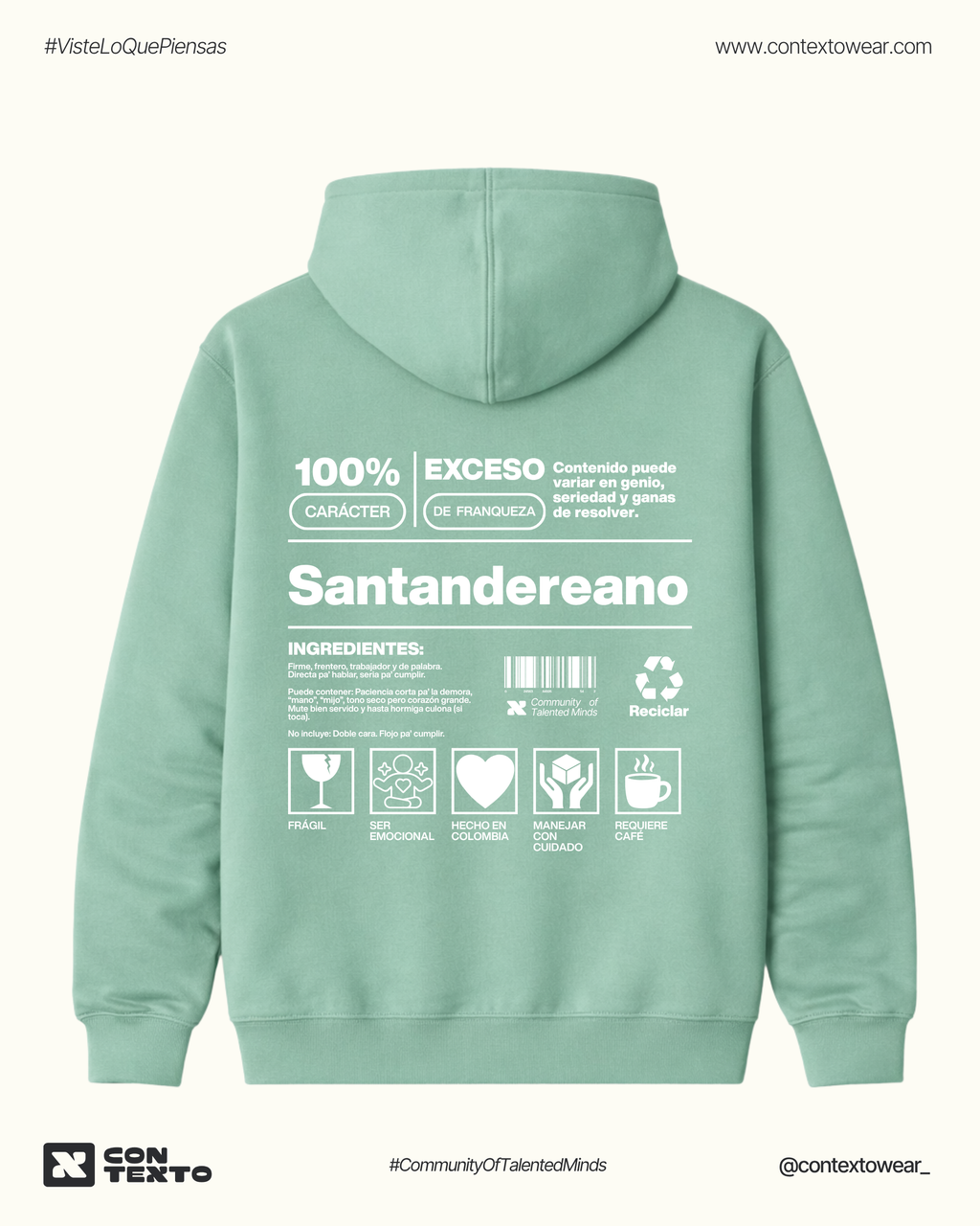 Hoodie Santandereano
