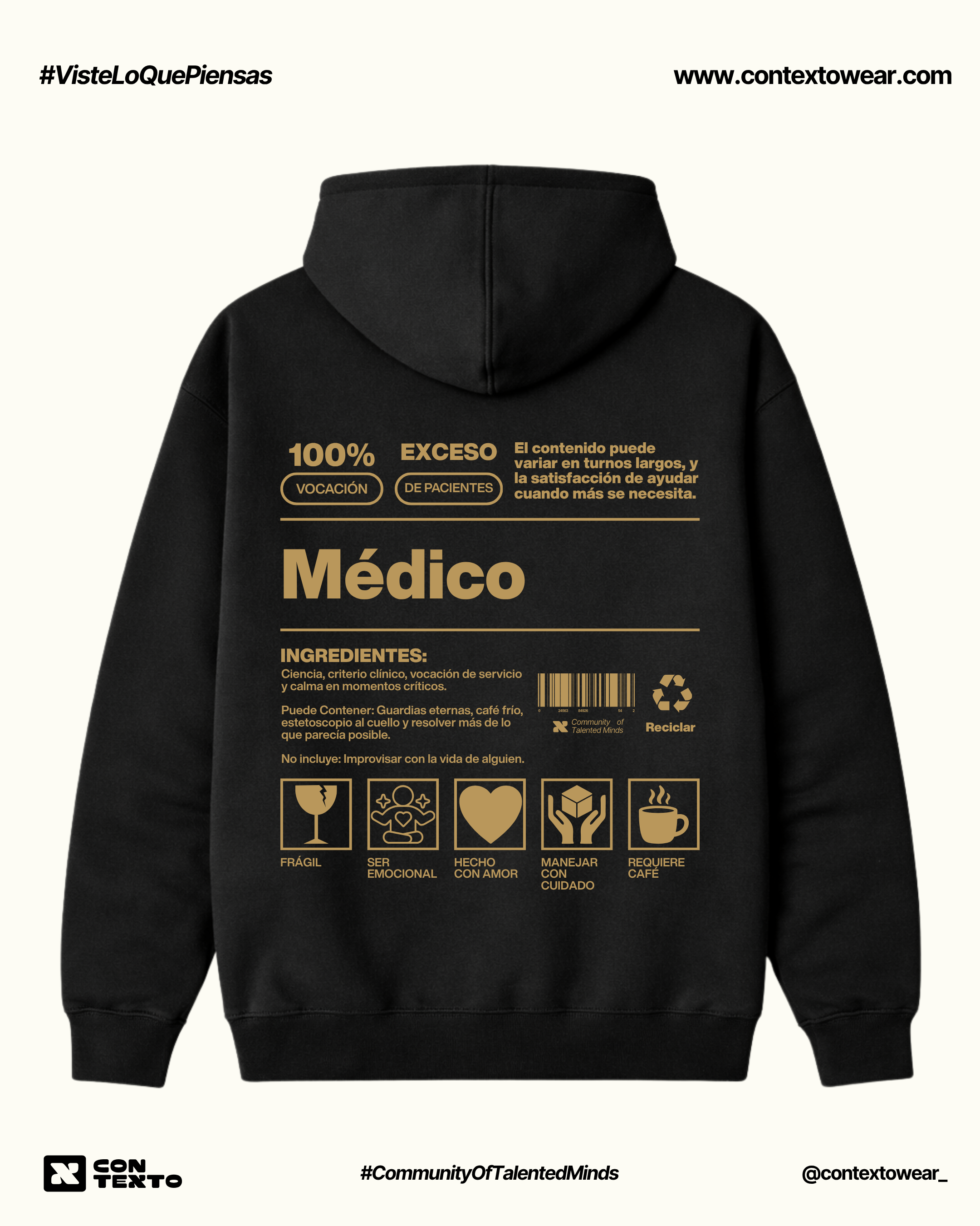 Hoodie Médico