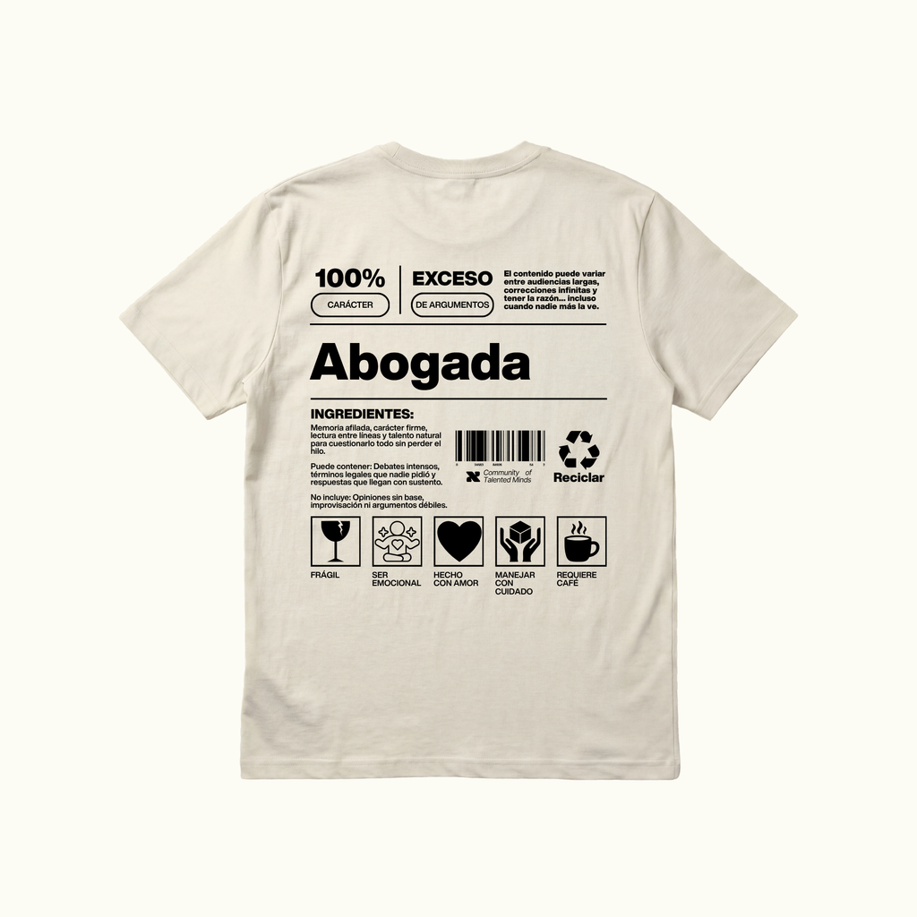 Camiseta Abogada