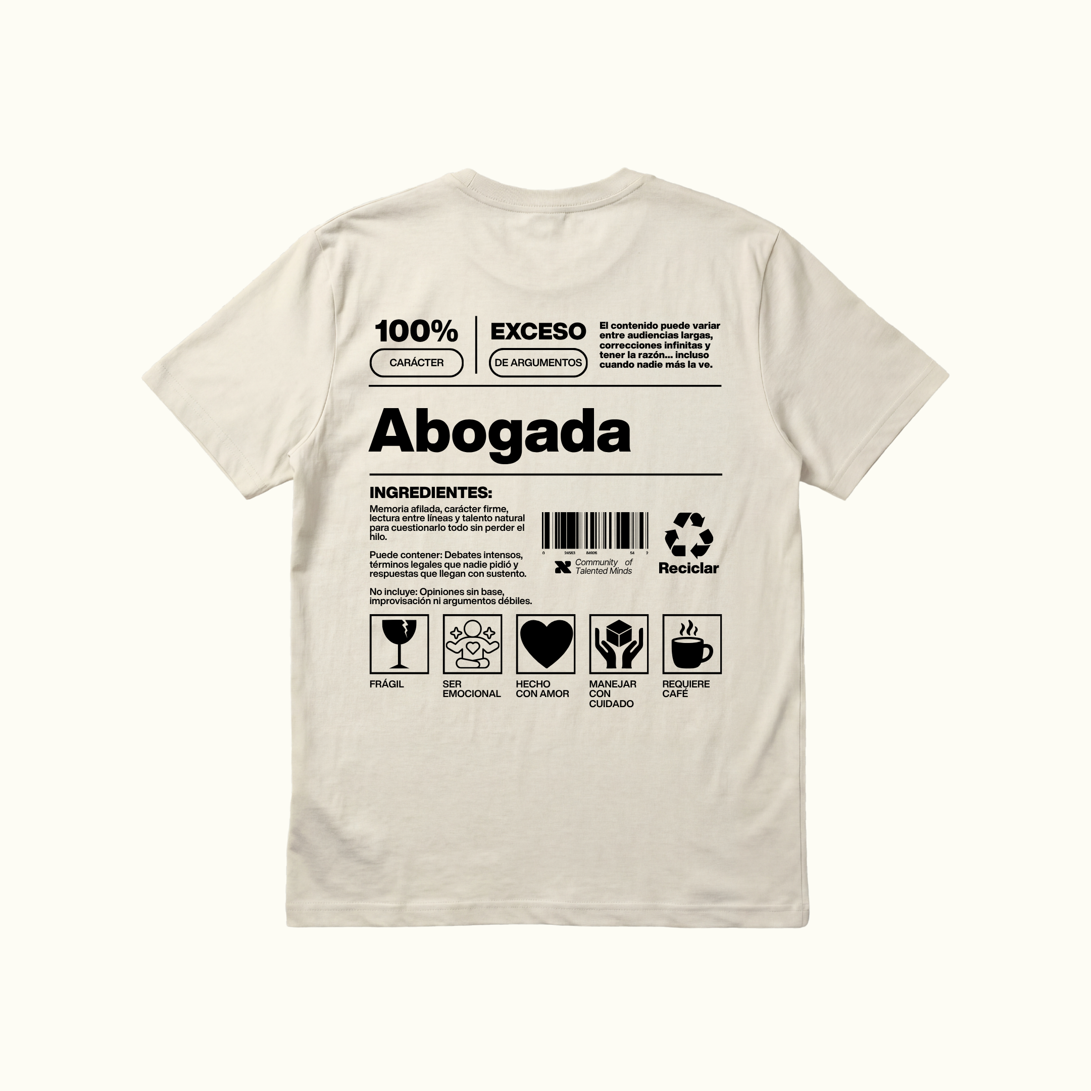 Camiseta Abogada