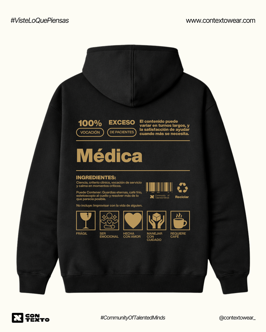 Hoodie Médica