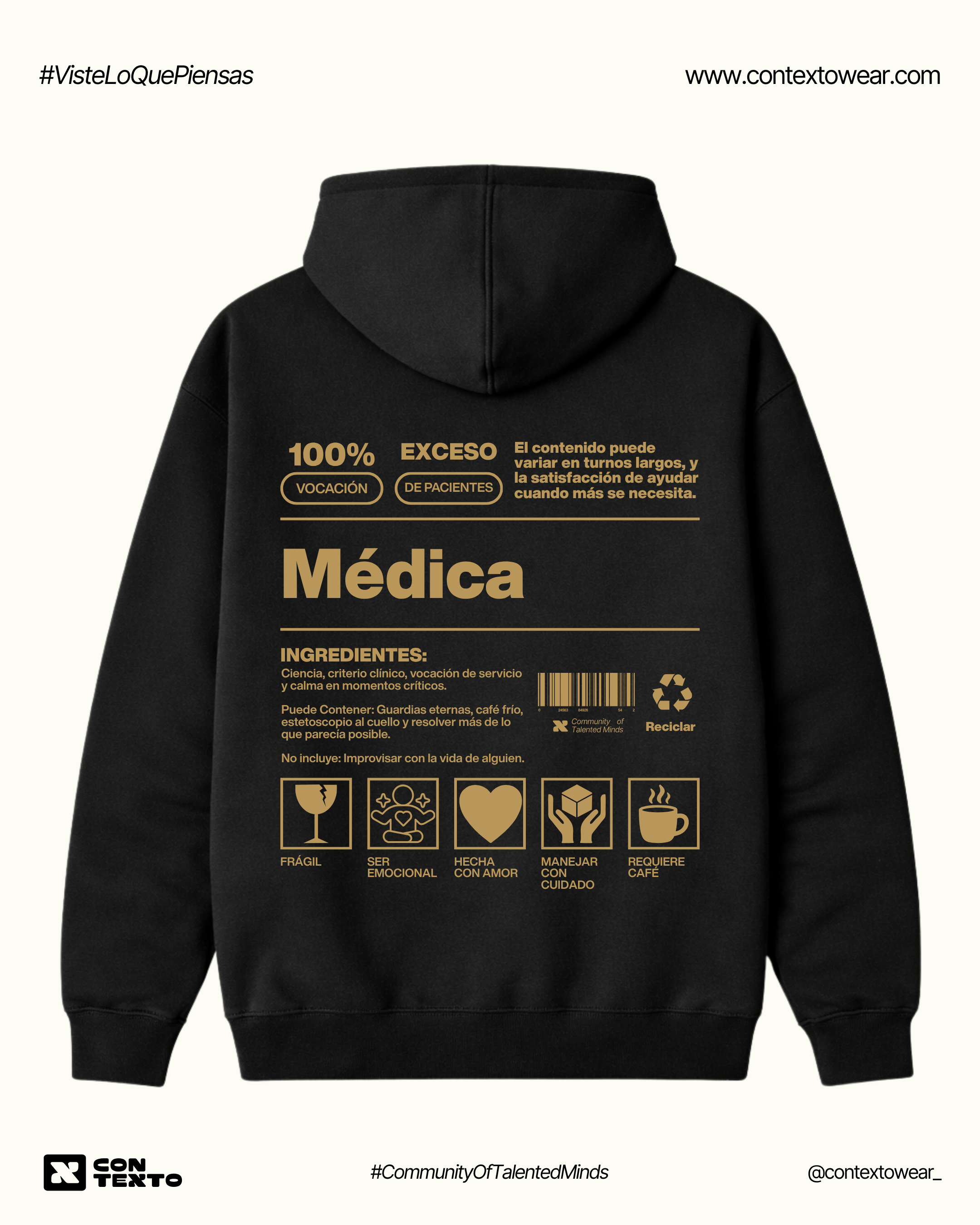 Hoodie Médica
