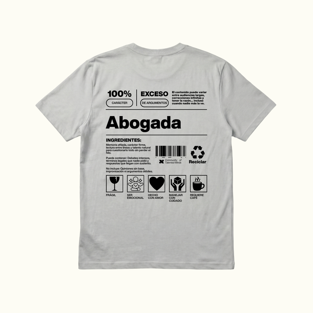 Camiseta Abogada