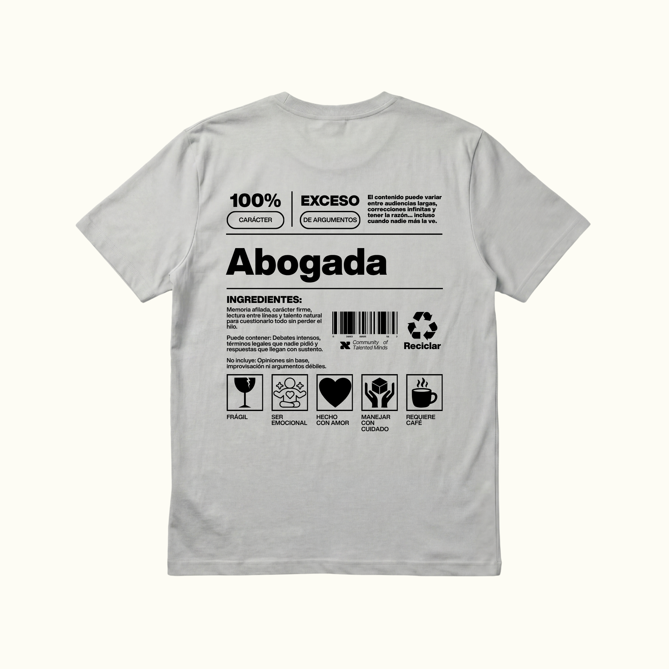 Camiseta Abogada