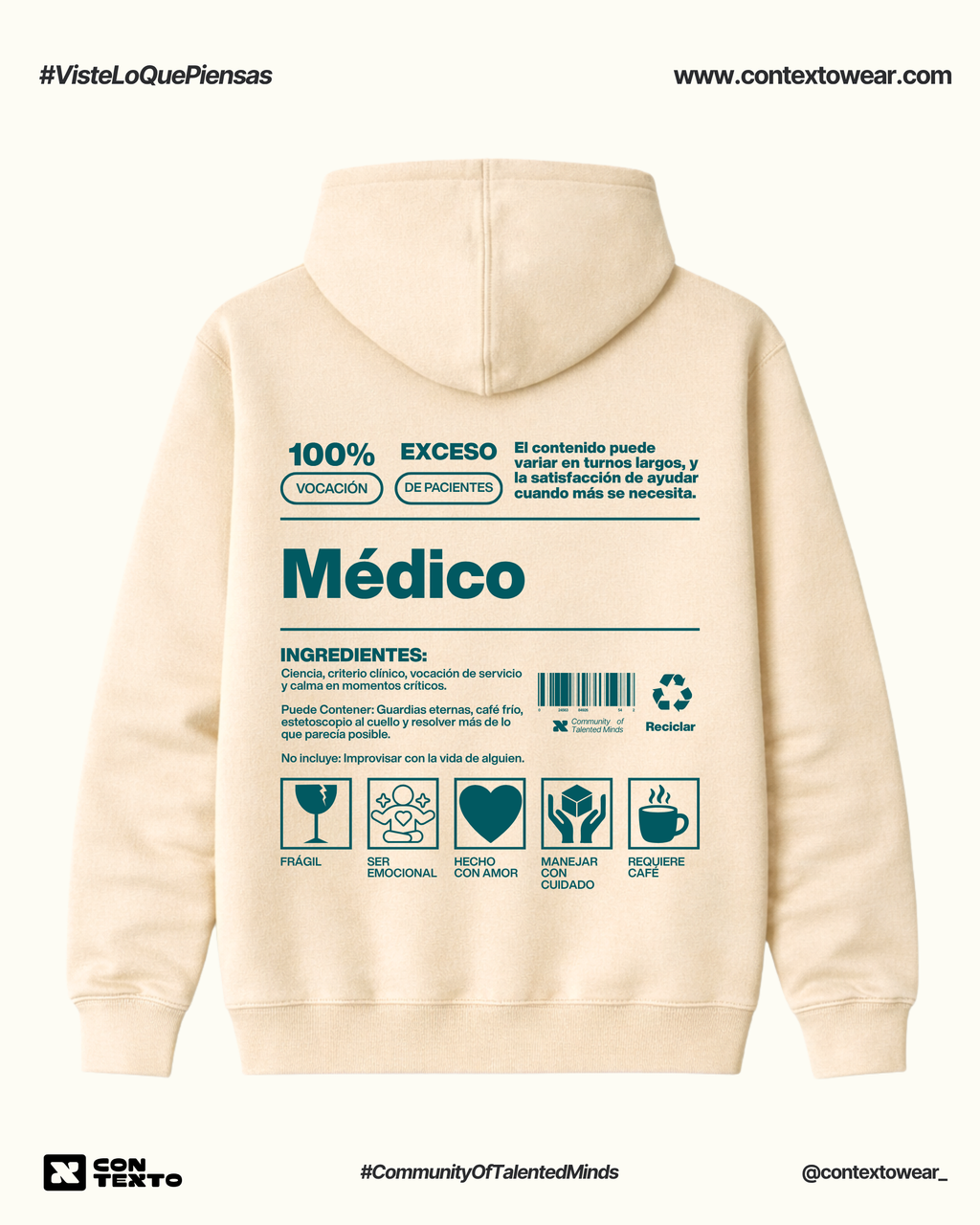 Hoodie Médico