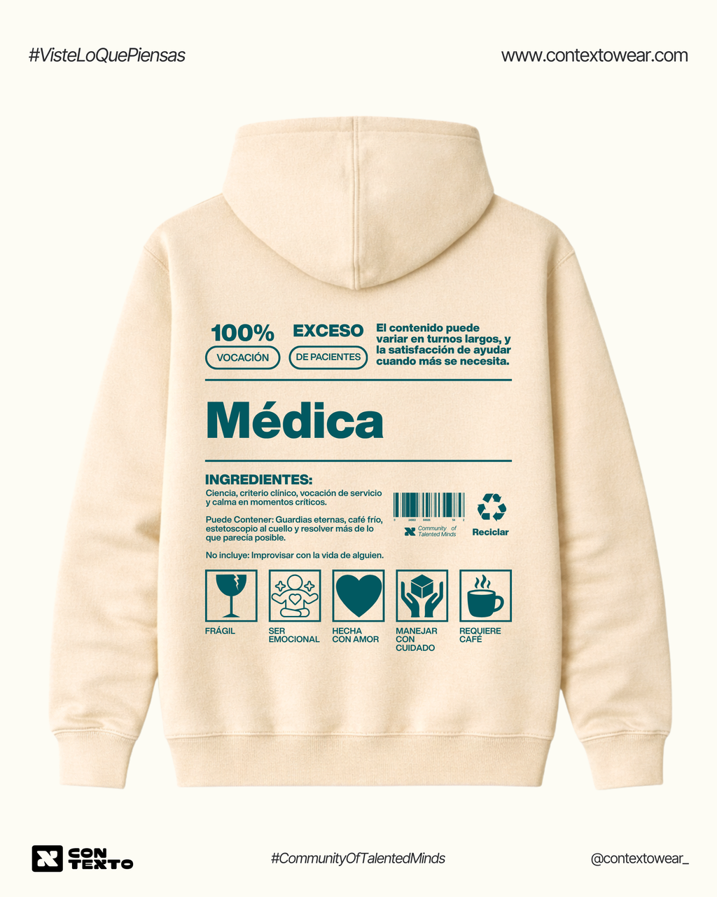 Hoodie Médica