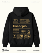 Hoodie Escorpio - Hombre