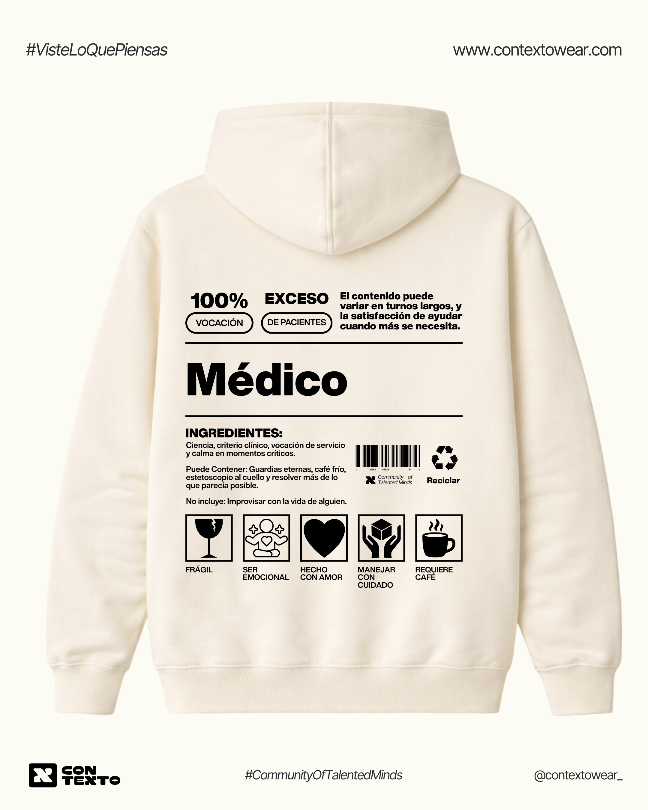 Hoodie Médico