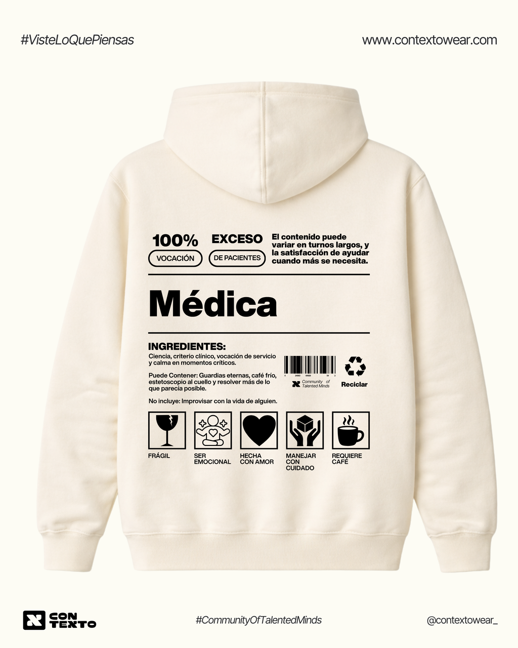 Hoodie Médica