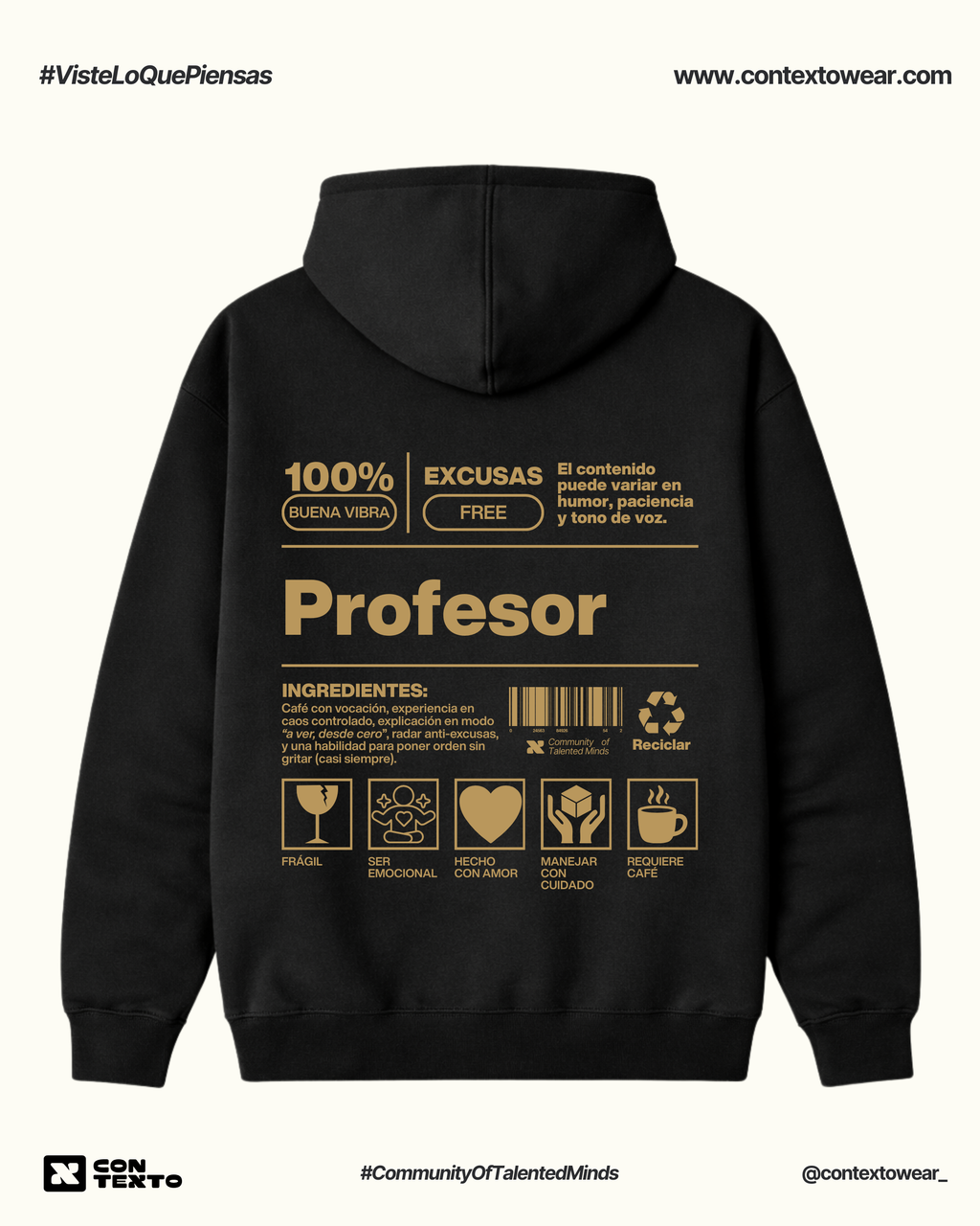 Hoodie Profesor