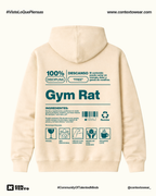 Hoodie GYM RAT Hombre
