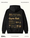 Hoodie GYM RAT Mujer
