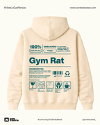 Hoodie GYM RAT Mujer
