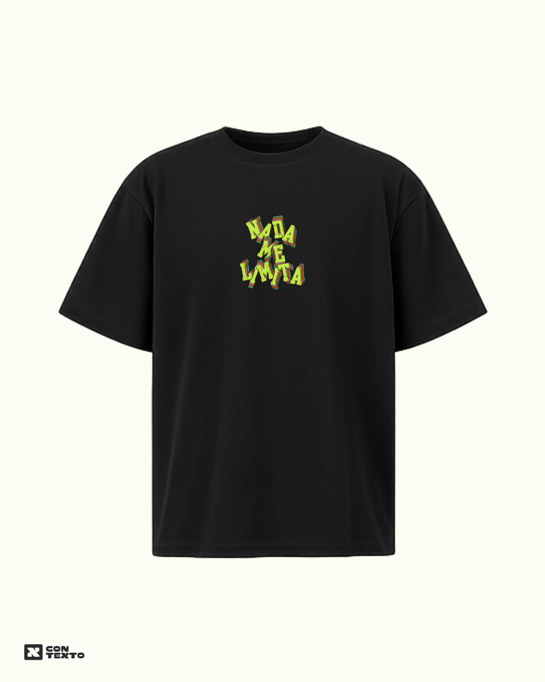 Camiseta Oversize Nada Me Limita