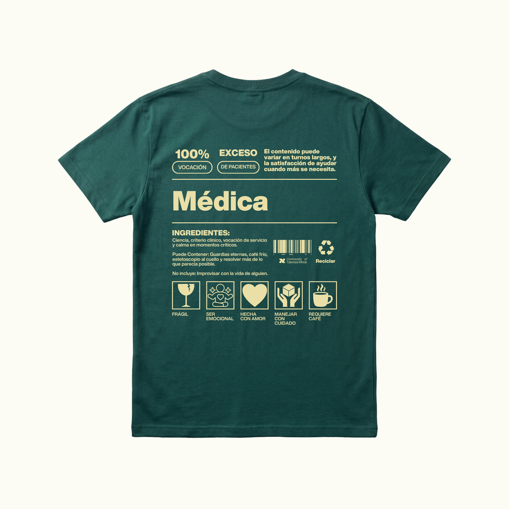 Camiseta Médica