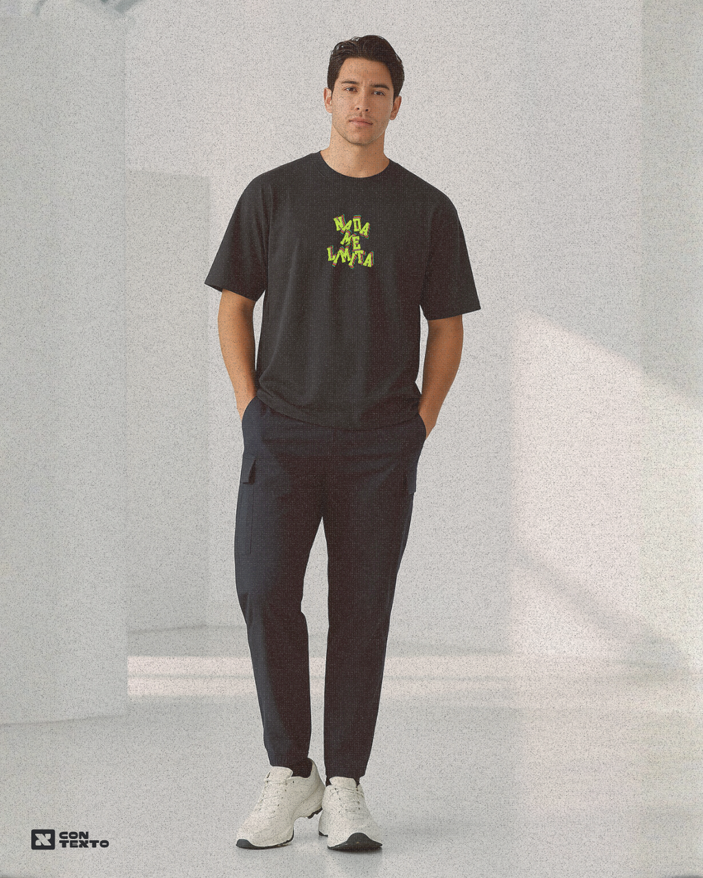 Camiseta Oversize Nada Me Limita