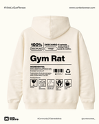 Hoodie GYM RAT Mujer