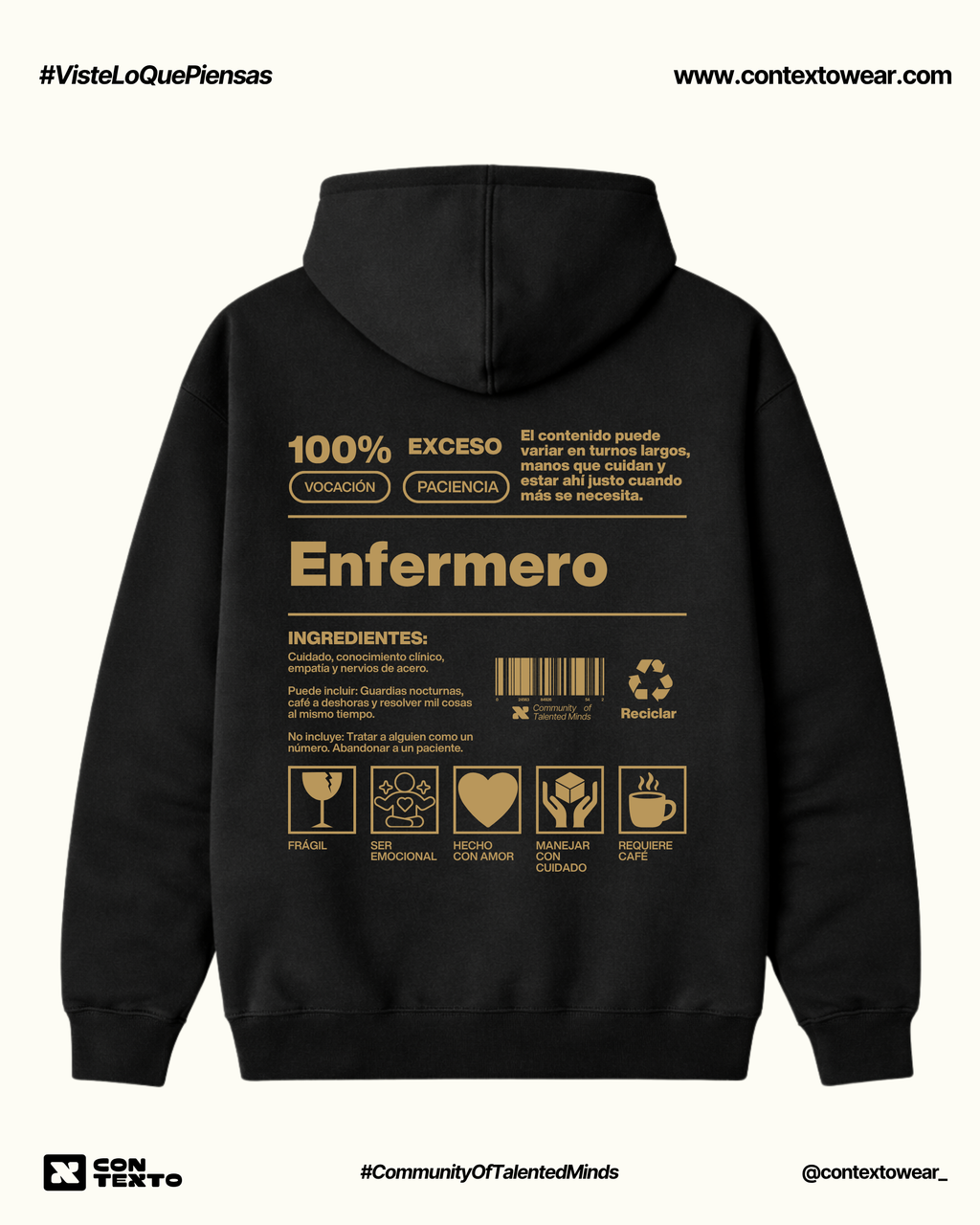 Hoodie Enfermero