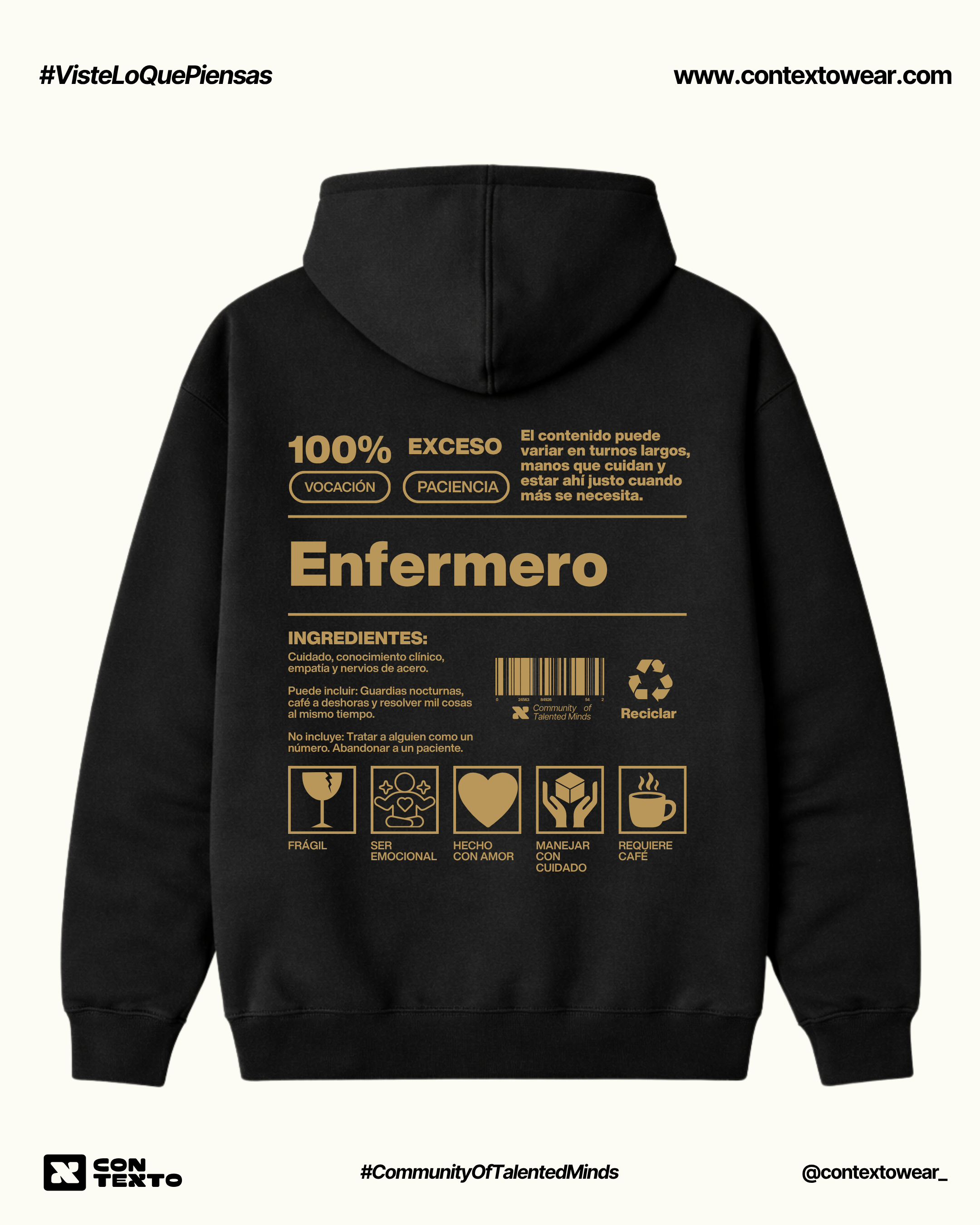 Hoodie Enfermero