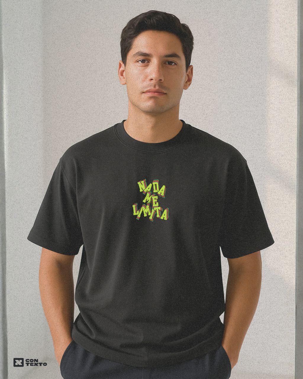 Camiseta Oversize Nada Me Limita