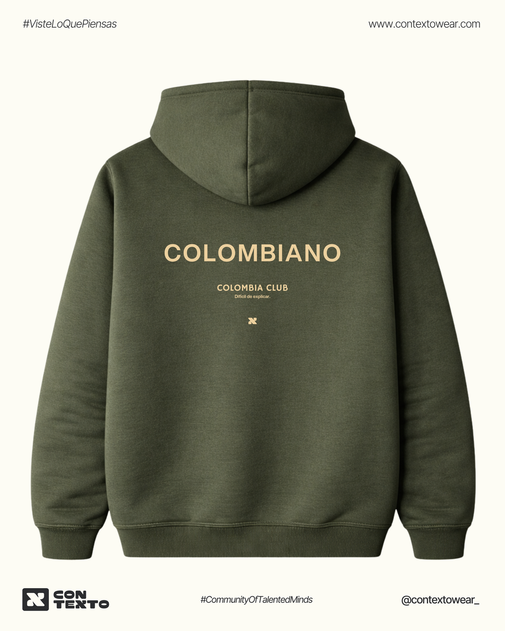Hoodie Colombiano Essential