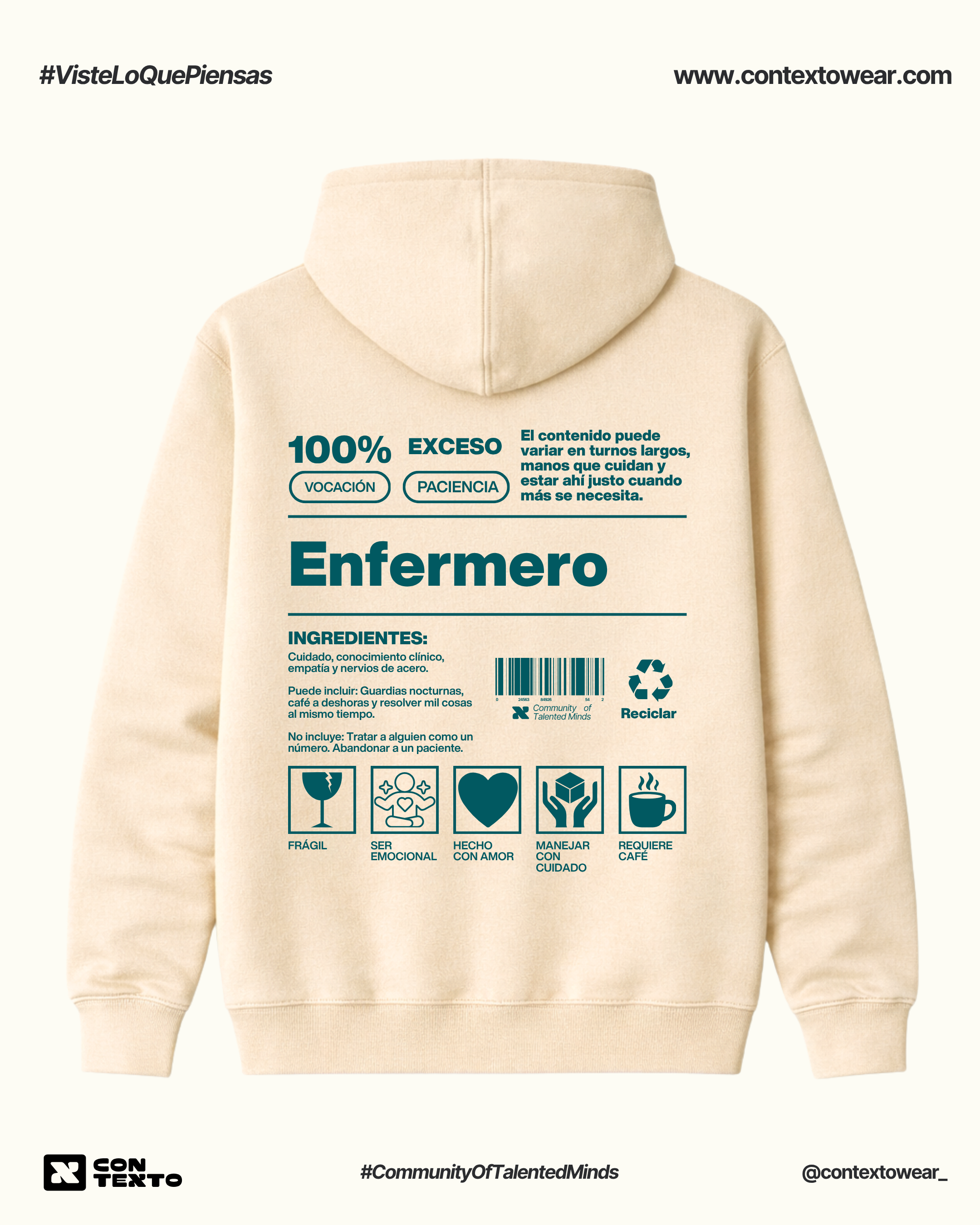 Hoodie Enfermero