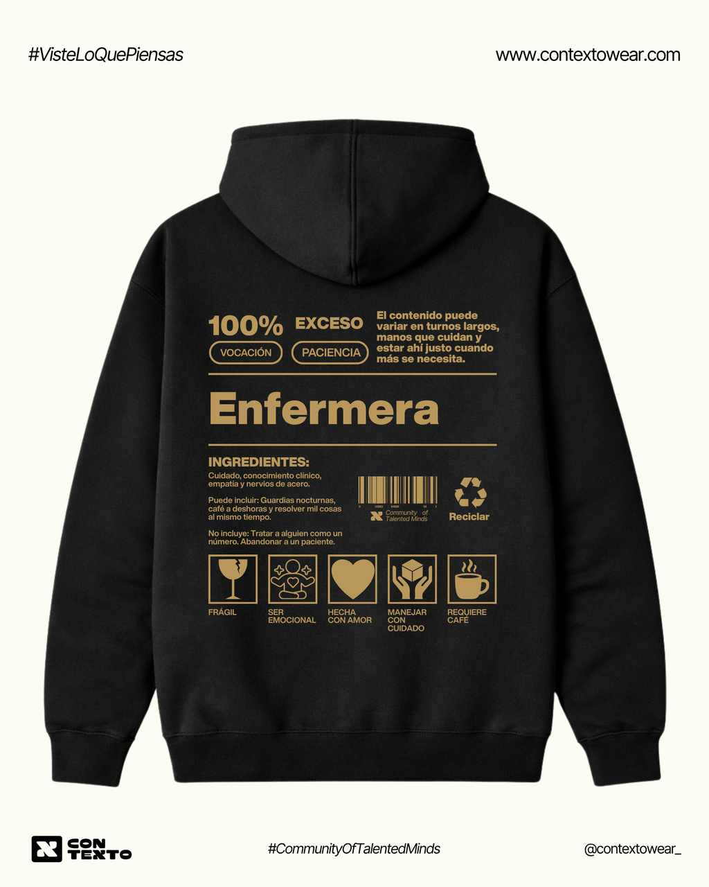 Hoodie Enfermera