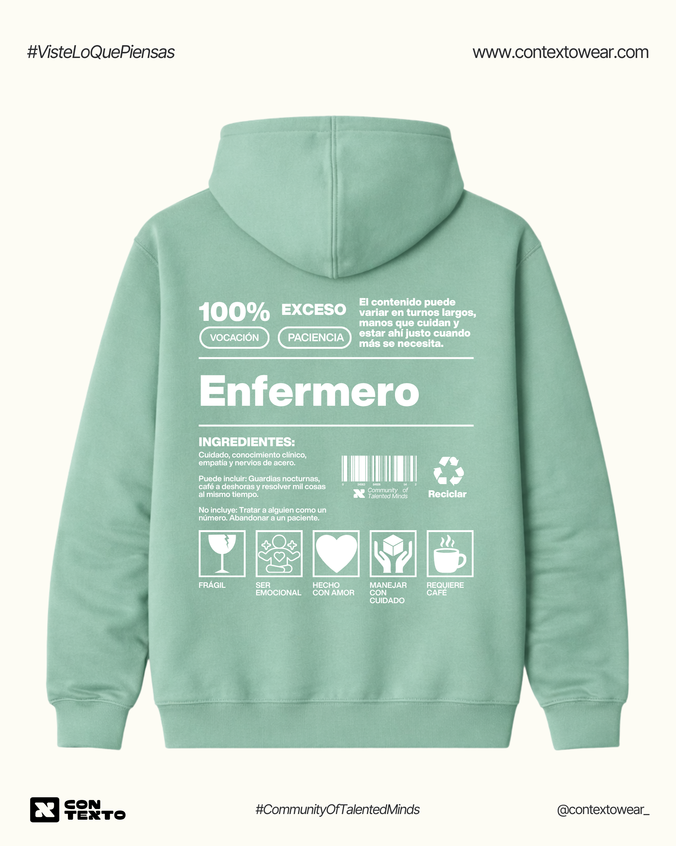 Hoodie Enfermero