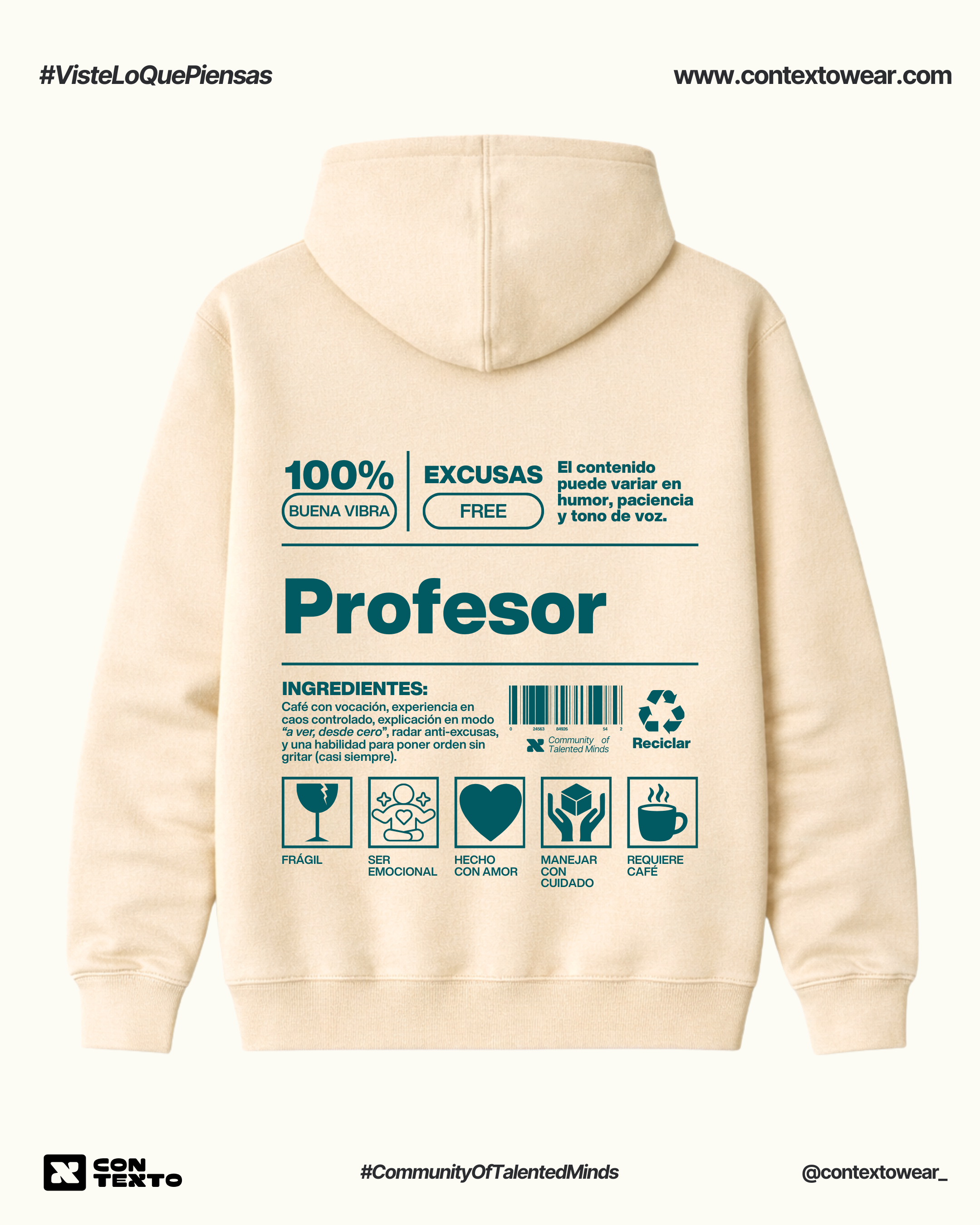 Hoodie Profesor