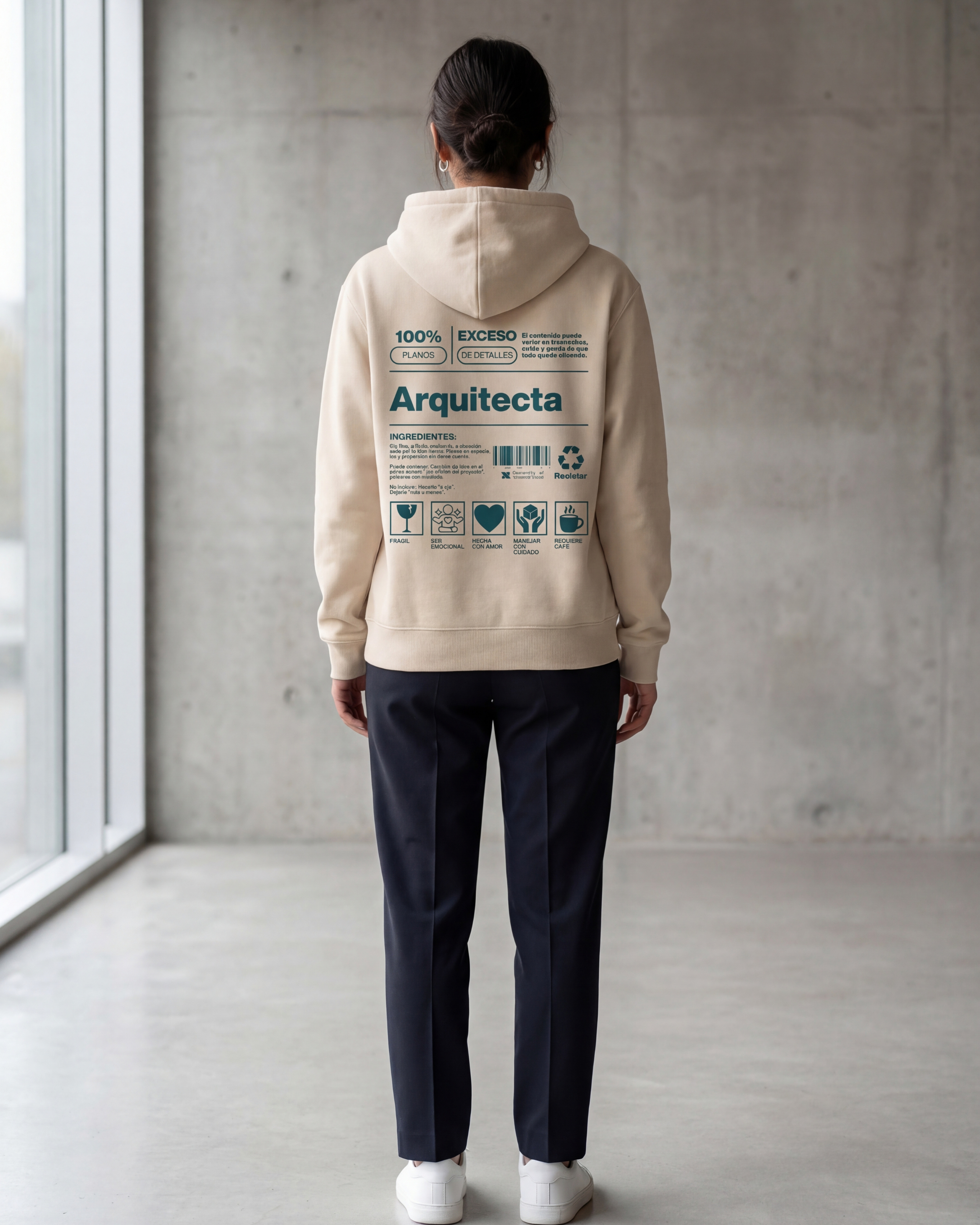 Hoodie Arquitecta