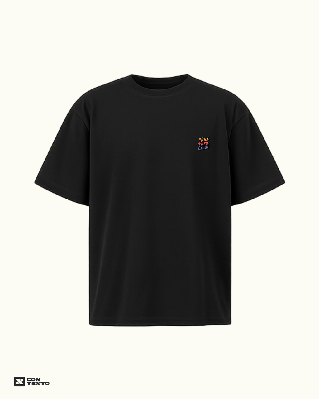 Camiseta Oversize Nací Para Crear