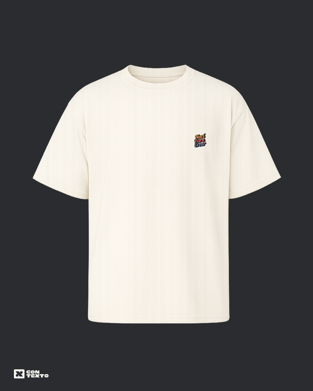 Camiseta Oversize Nací Para Crear