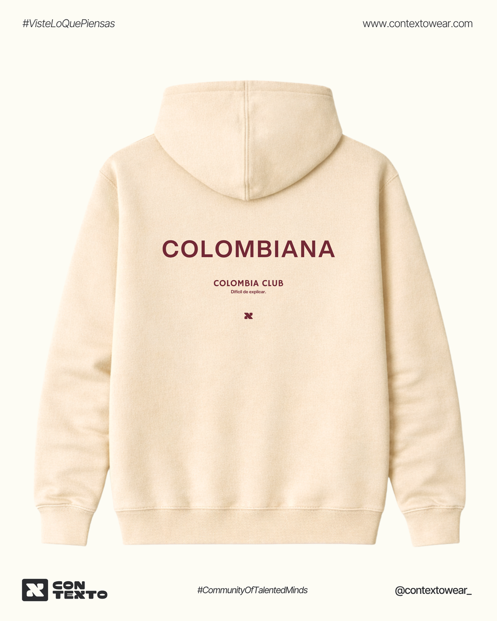 Hoodie Colombiana Essential
