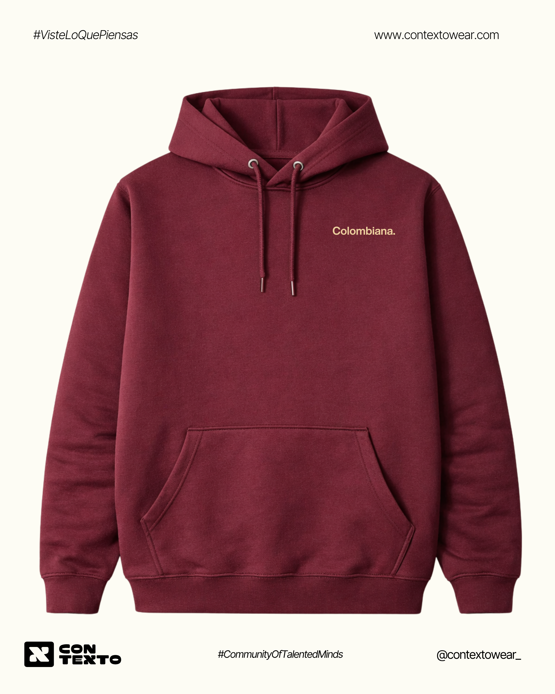 Hoodie Colombiana Essential