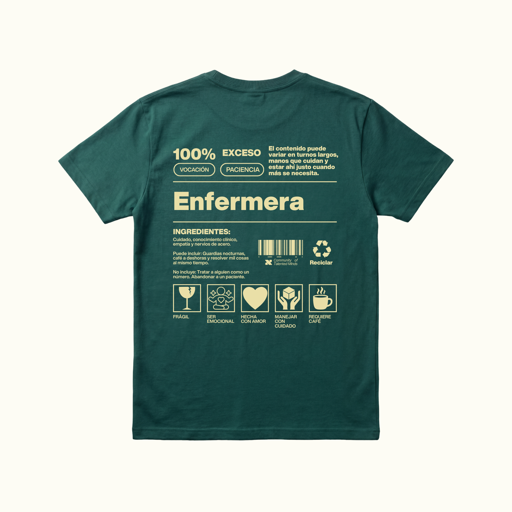 Camiseta Enfermera