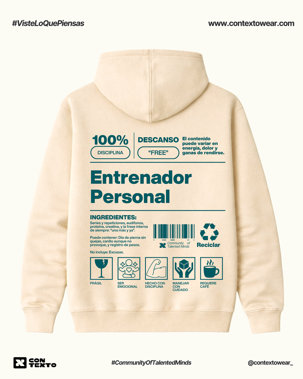Hoodie Entrenador Personal