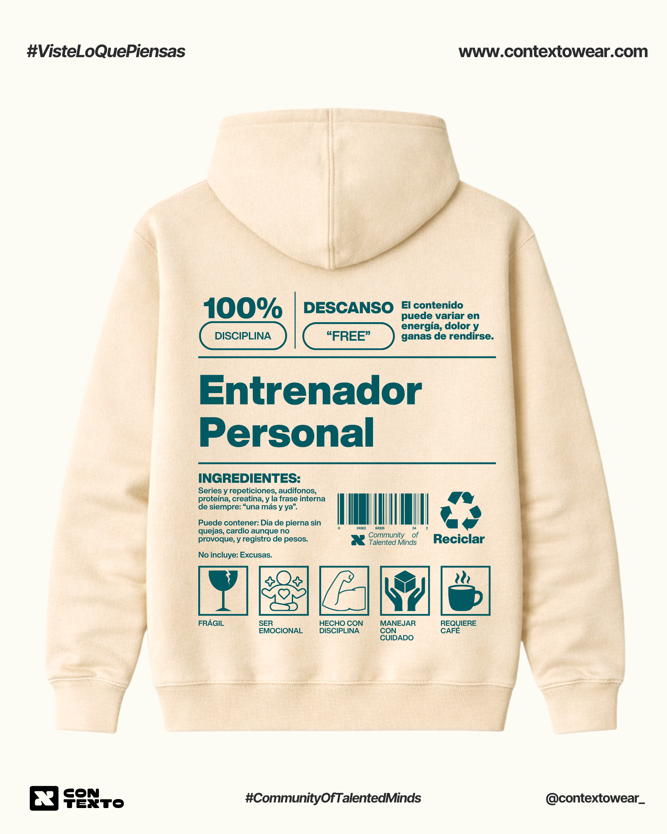 Hoodie Entrenador Personal
