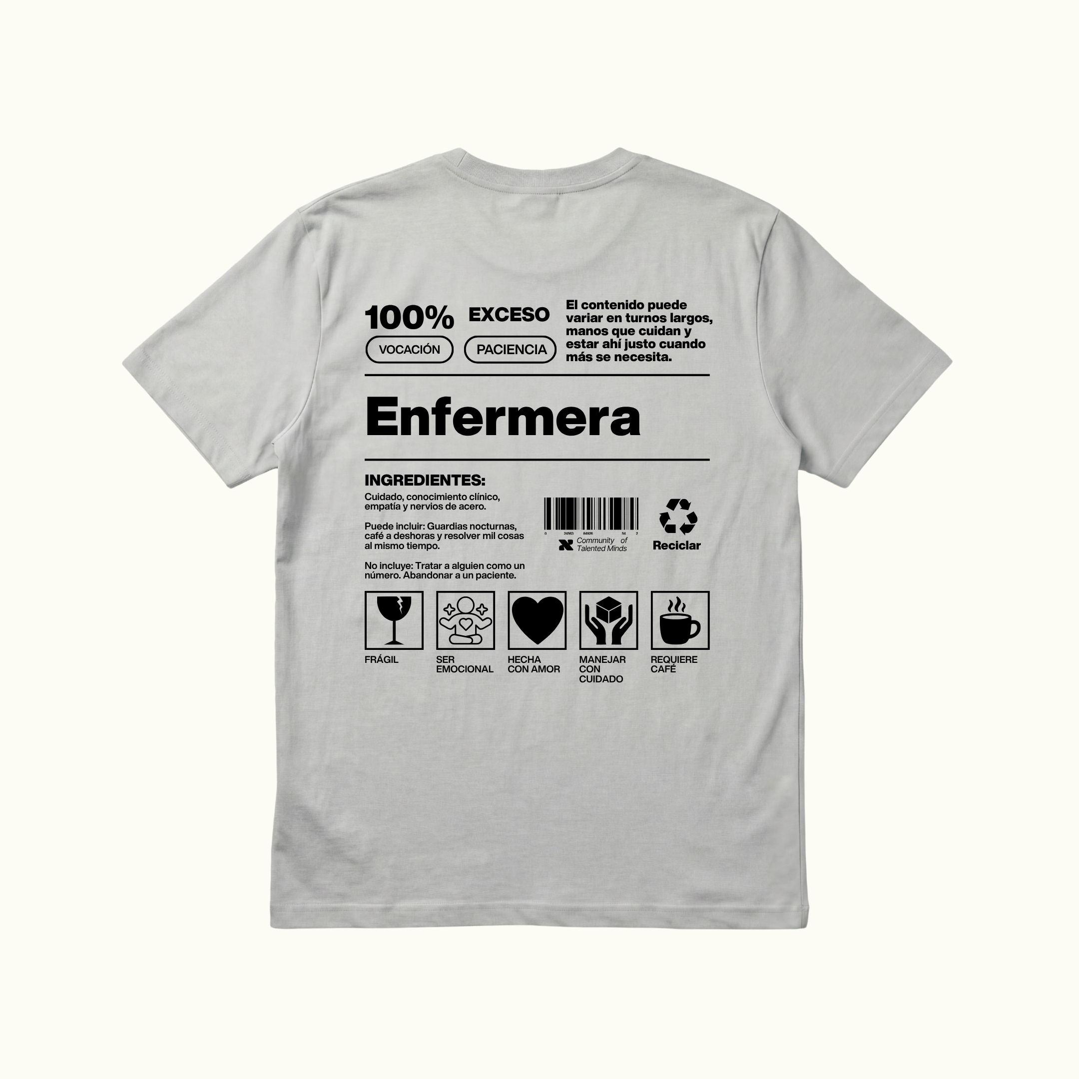 Camiseta Enfermera