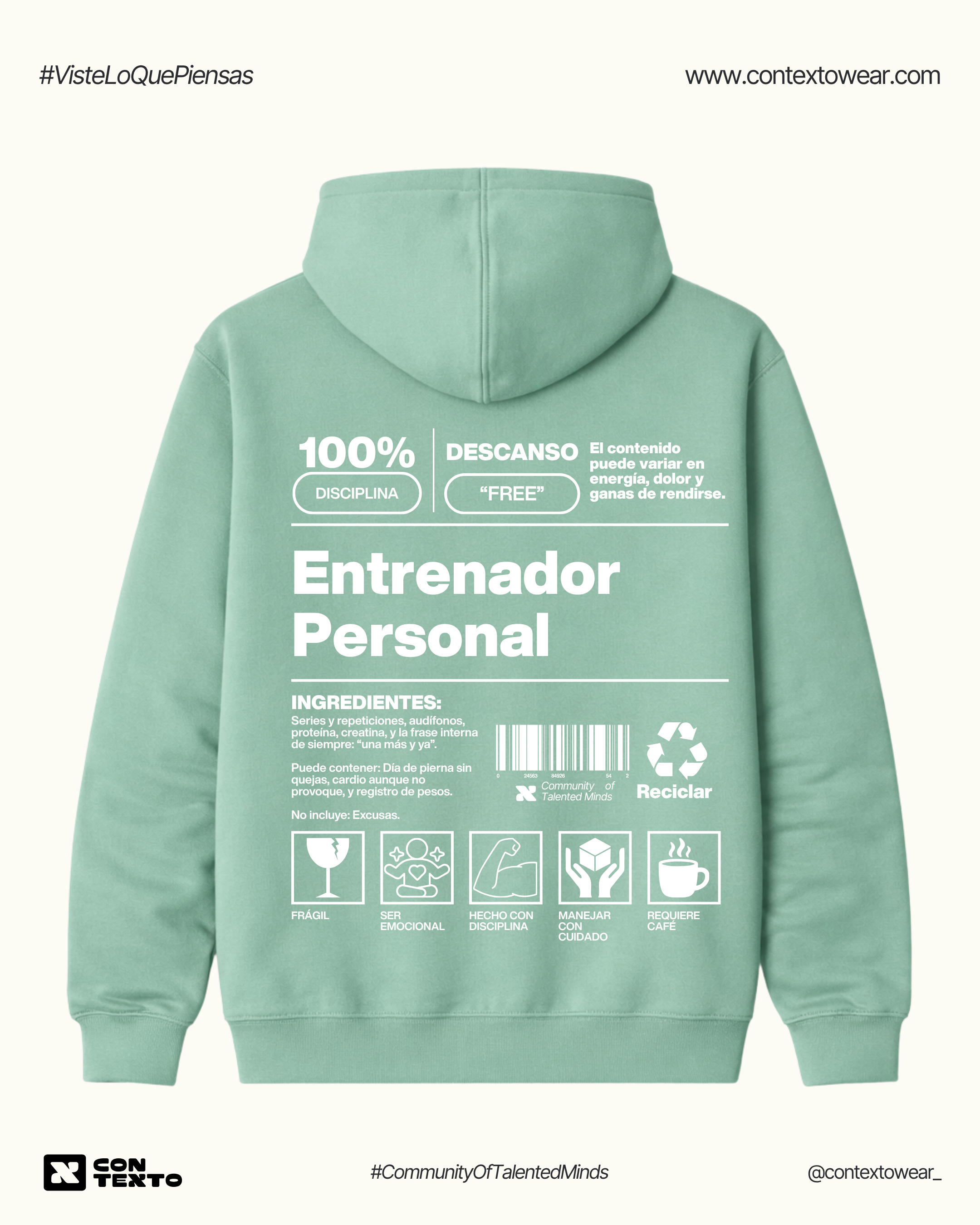 Hoodie Entrenador Personal