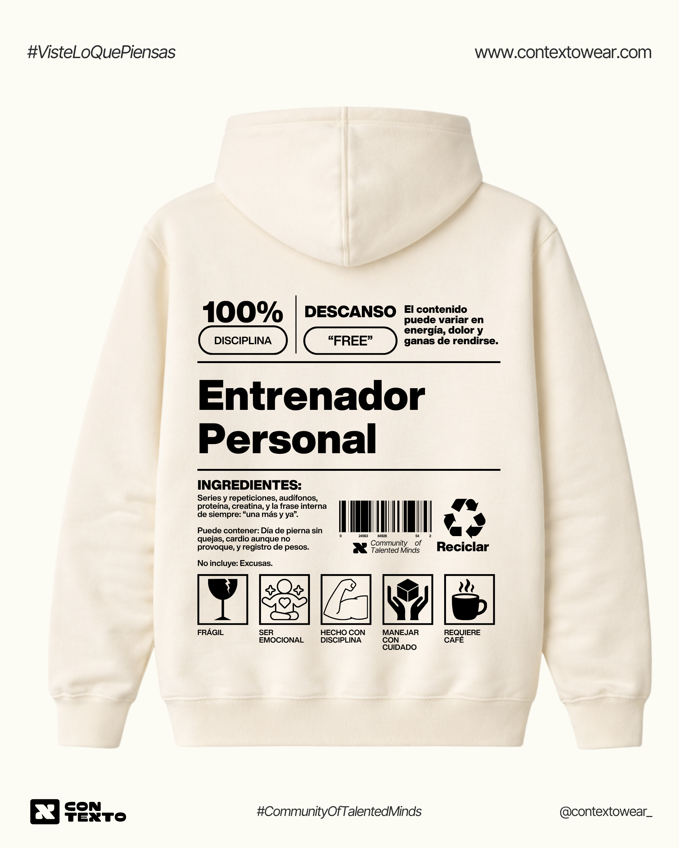 Hoodie Entrenador Personal
