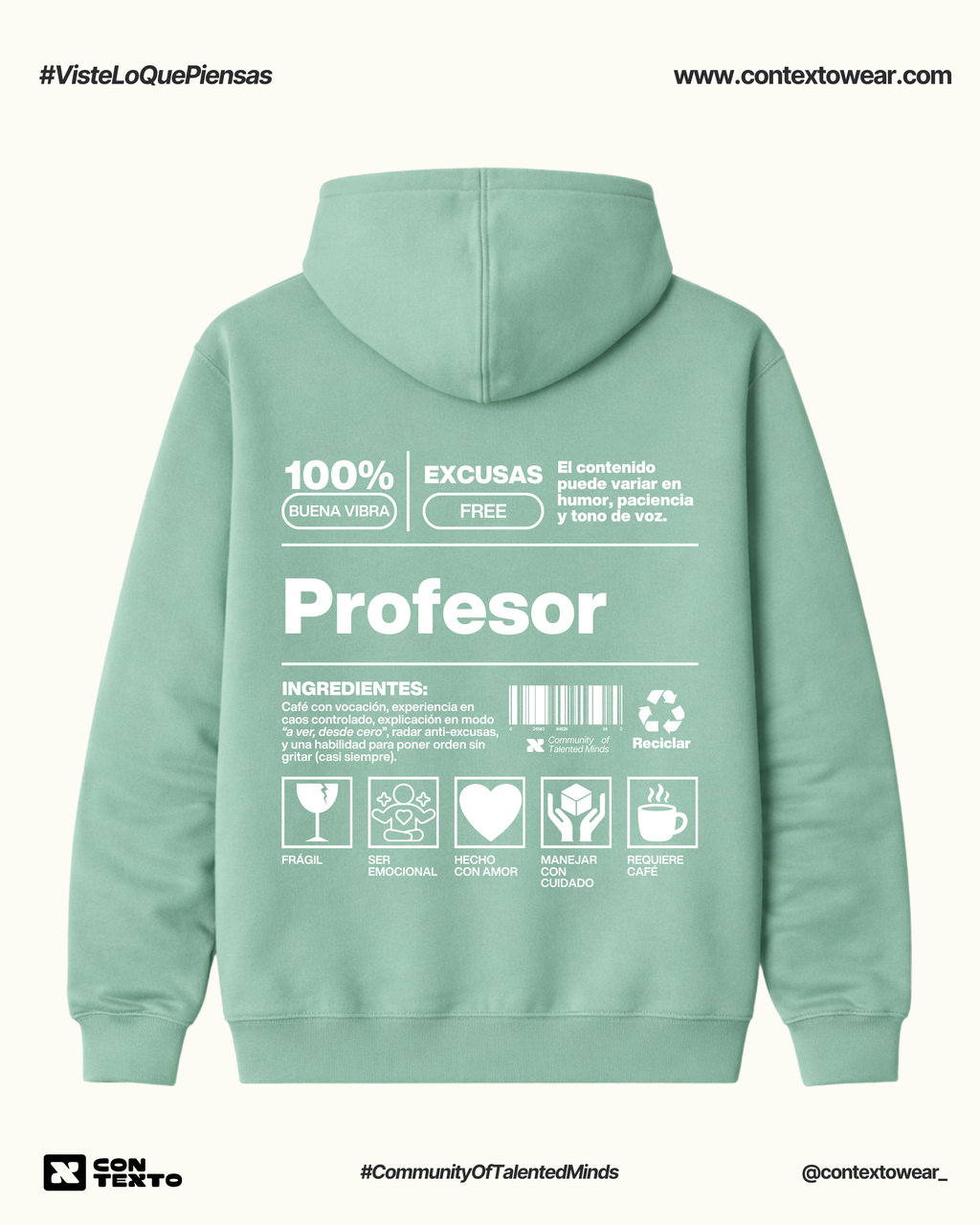 Hoodie Profesor