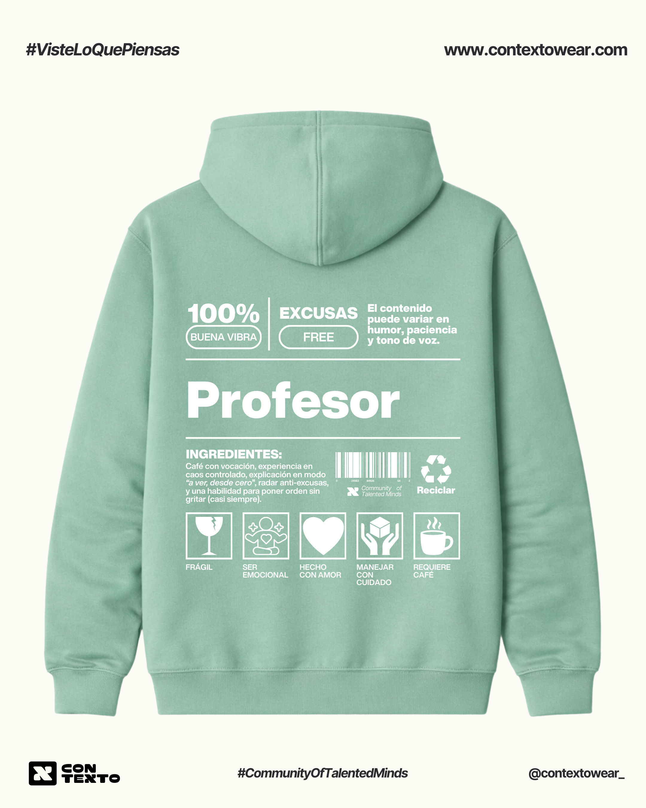 Hoodie Profesor