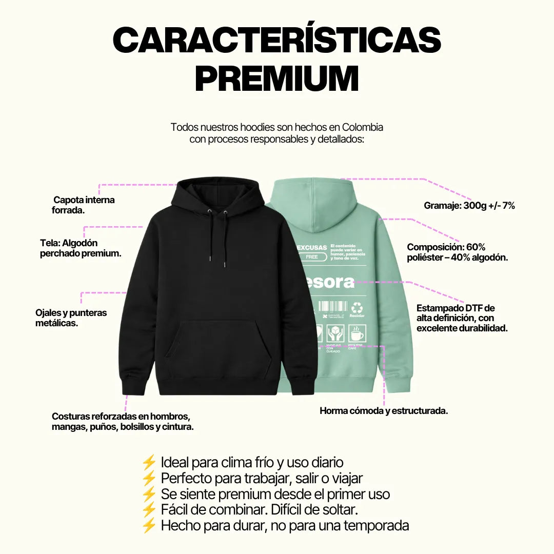 Hoodie Profesora