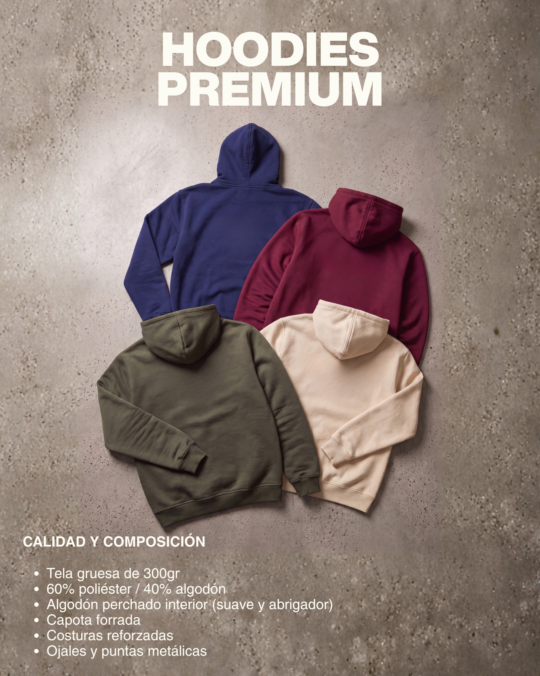 Combo 2 Hoodies Blanks