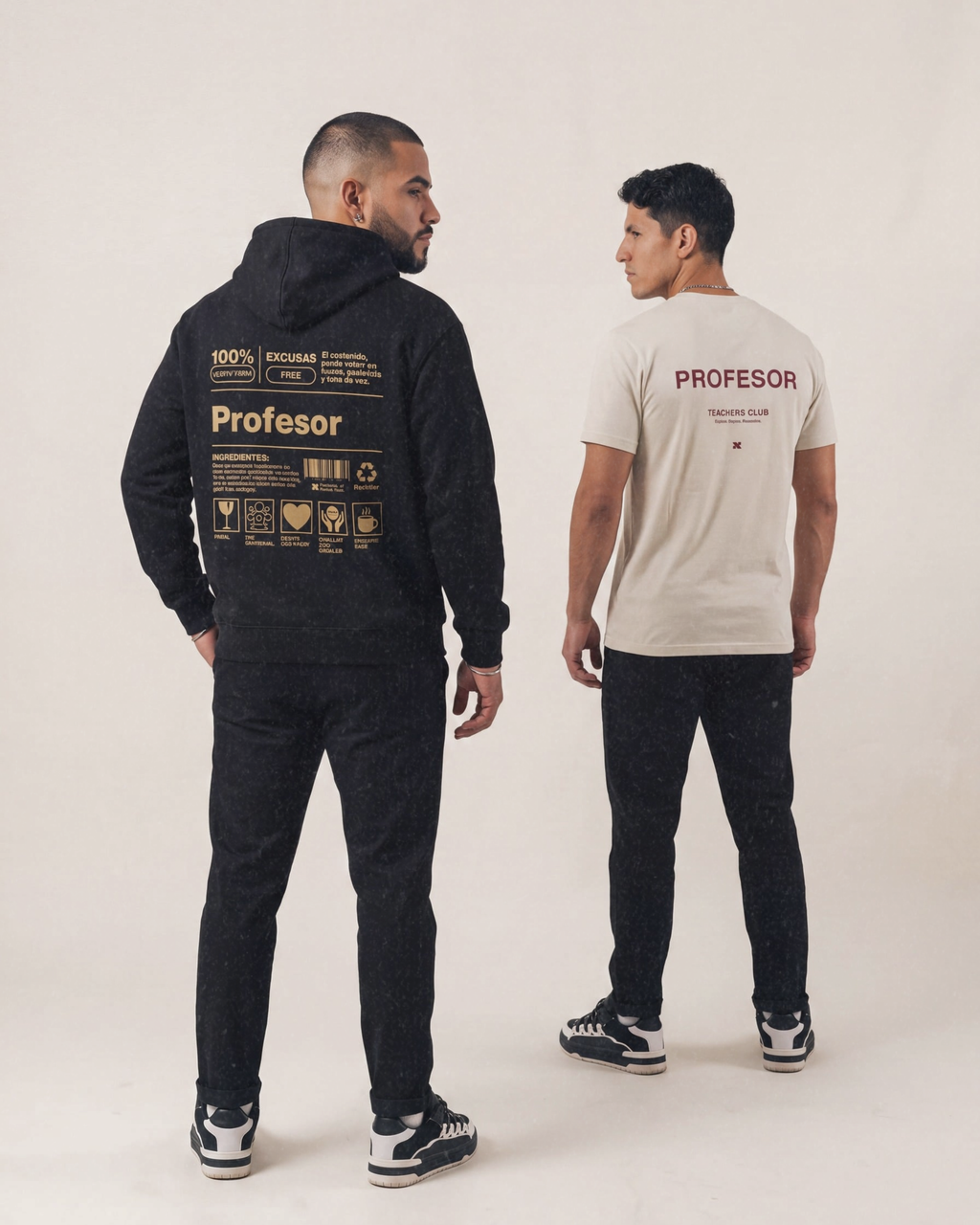 Combo profe | Hoodie + Camiseta