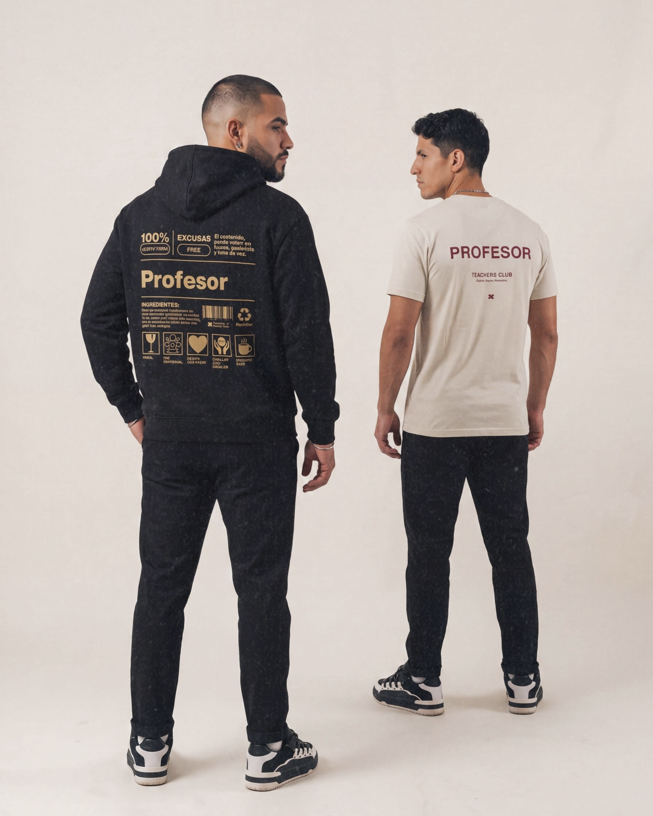 Combo profe | Hoodie + Camiseta