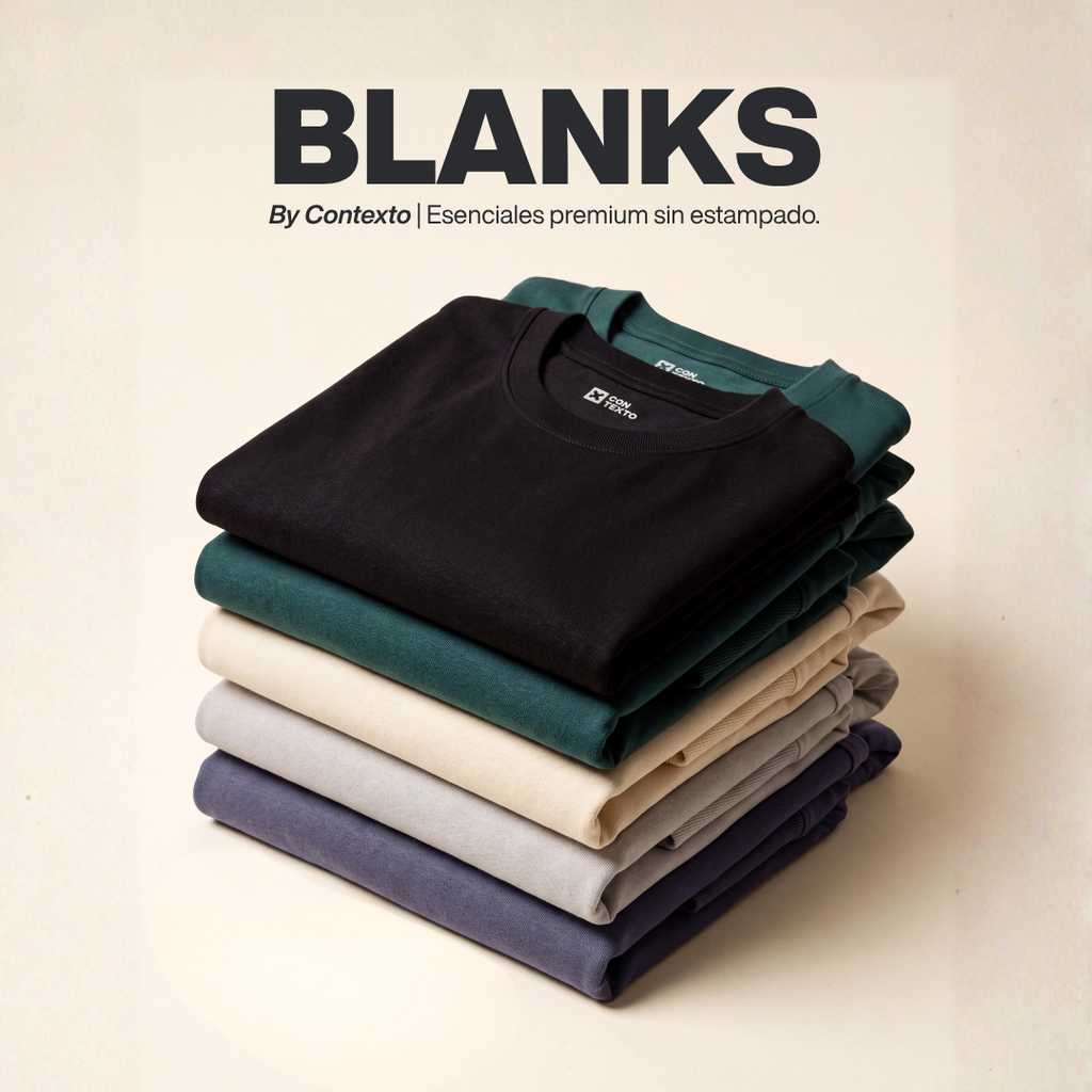 Camiseta Blanks Básica 240gr