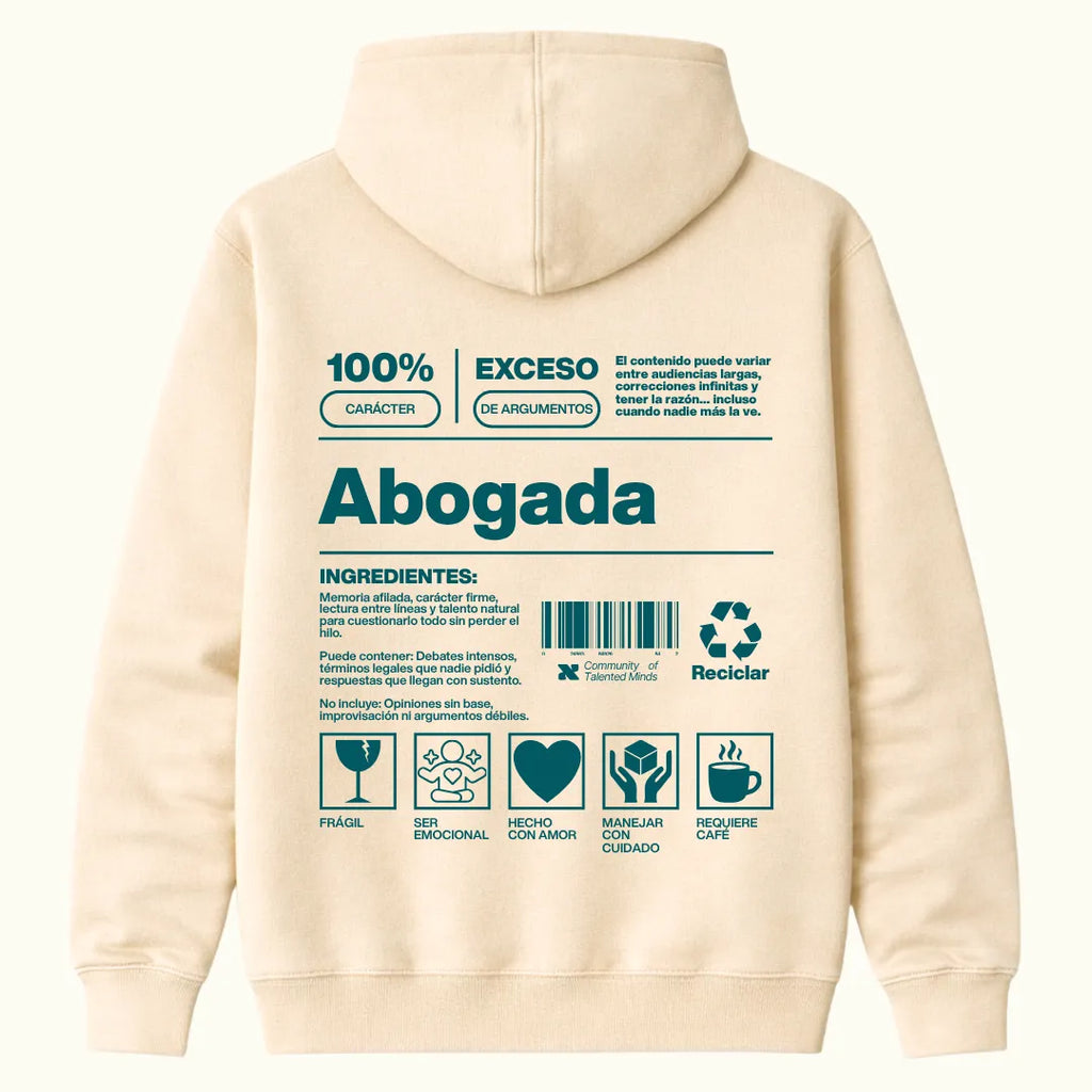 Hoodie Abogada